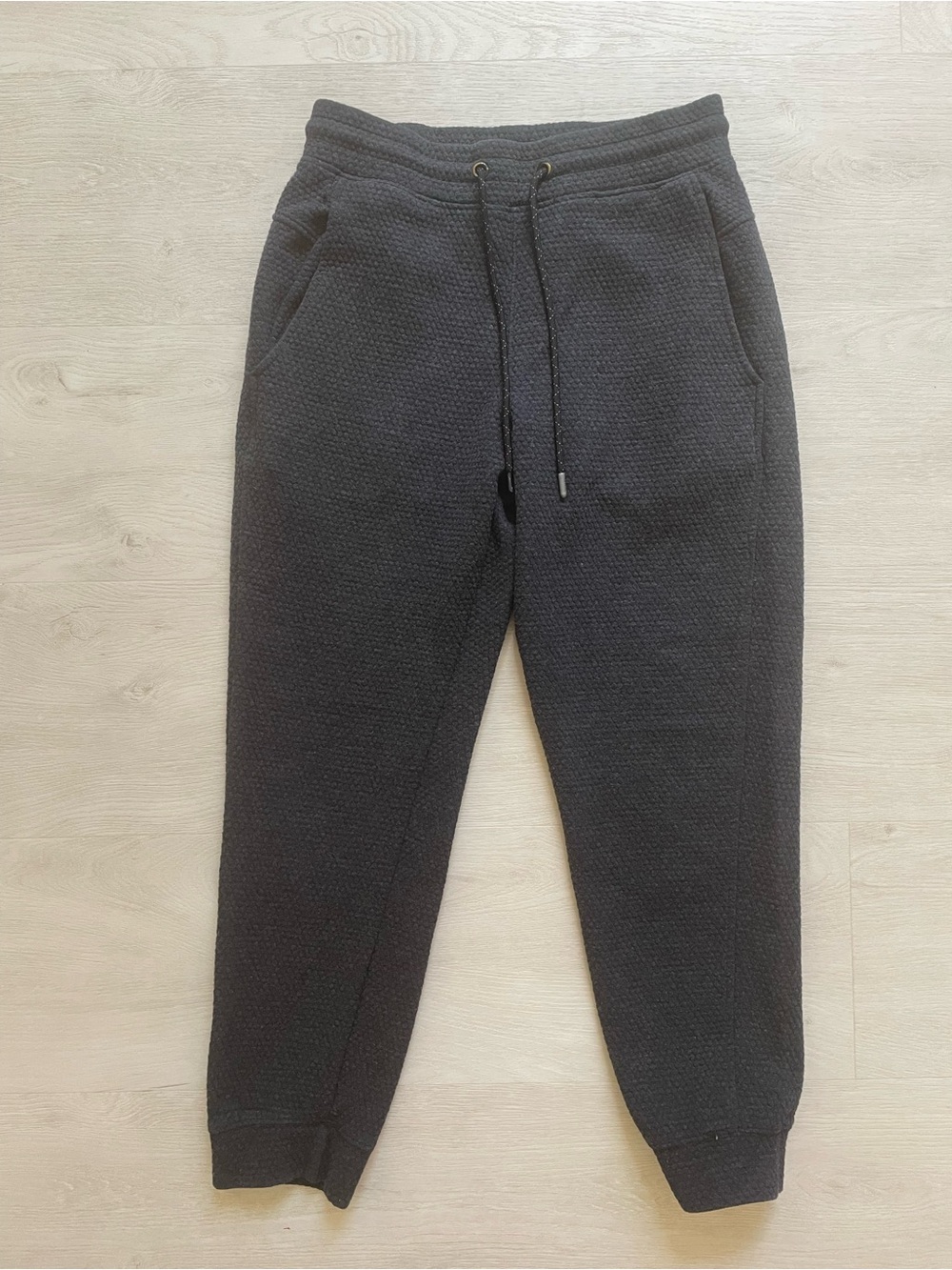Champs Men's Black textured Jogger Sweatpants